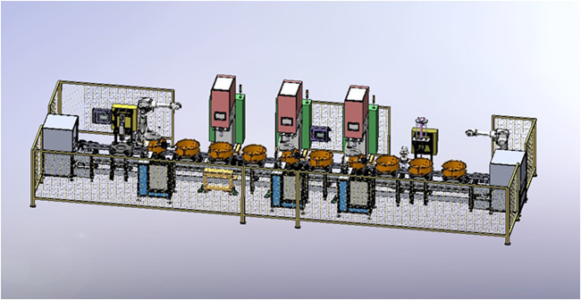 滾筒軸承油封自動化壓裝生產(chǎn)線