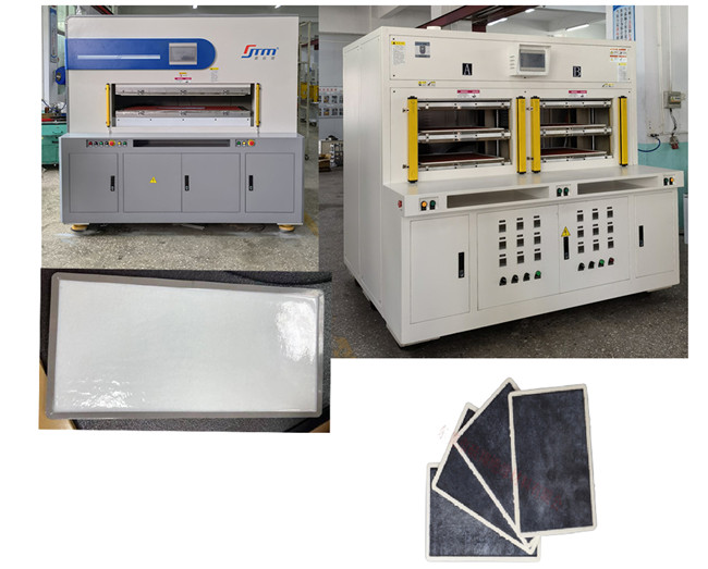 電池隔熱墊PET+氣凝膠+PET真空熱壓機(jī) 電池隔熱墊PET+氣凝膠+PET真空熱壓機(jī)