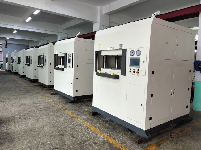 玻璃纖維、玻纖復合材料熱壓成型機 