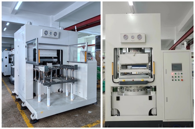 碳纖維熱壓成型機-伺服系統(tǒng)、智能控制、分段操作